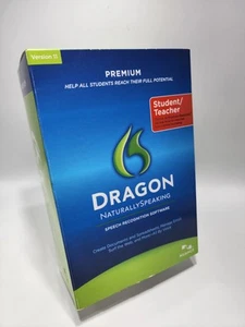 Dragon Naturally Speaking Premium Software Version 11 w/ Headset - Picture 1 of 3