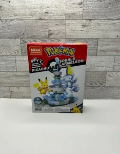 Mega Construx Pokemon Pikachu vs Sobble Larmeleon Set GMD30 124 PIEZAS - Imagen 1 de 4