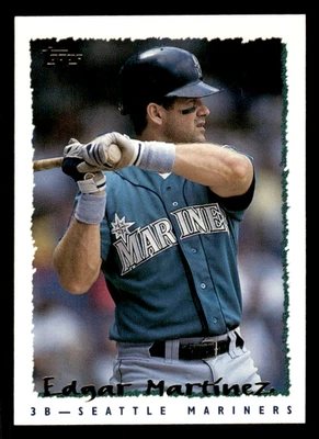 -GR- 1995 Topps - #55 Edgar Martinez (A) *Free Shipping* Seattle Mariners - Image 1 of 2