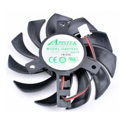 1PC GA81S2U-NNTB GT630 diameter 75mm hole 40mm graphics card cooling fan - Image 1 of 4