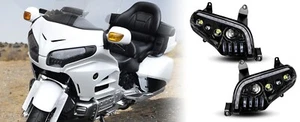 Honda Gold Wing GL1800 2001-2018 - LED Headlight SET with Amber Turn Signals - Bild 1 von 8
