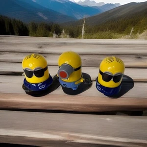 McDonald's 2024 DESPICABLE ME 4 Minion Figure Happy Meal Toy  X 3- Free Post - Picture 1 of 2