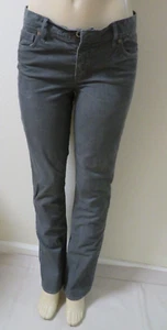 WOMENS Madewell Size 30 Olive Green Corduroy Rail Straight Skinny Leg Pants - Picture 1 of 12