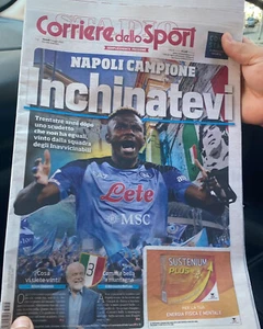 il Giornale Corriere dello Sport 3 Scudetto Calcio Napoli Campione 5 Maggio 2023