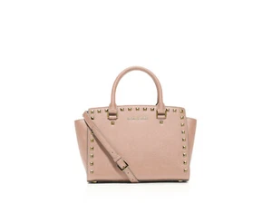 Michael Kors Medium Selma Studded Satchel Ballet *Non Outlet* - Picture 1 of 3