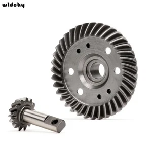 1Set SRVO1337T Steel Differential Ring /Pinion Gear Set (37t/13t) Traxxas Revo E - Picture 1 of 11