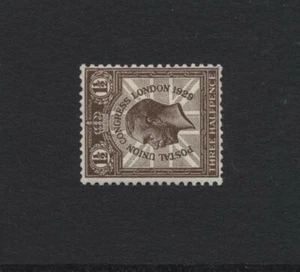 1929 1½d GREEN POSTAL UNION CONGRESS SIDEWAYS WMK M/MINT SG 436a - Picture 1 of 1