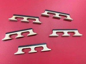 "NEW" 5 String Old Wood Maple Fits Gibson Banjo Bridges 5/8" - .656" - 11/16" - Picture 1 of 4