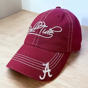 University of Alabama Roll Tide Strapback Hat Cap Crimson & White NCAA OSFM - Picture 1 of 10
