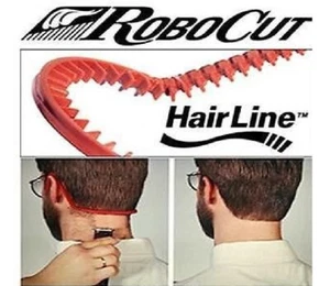 New Robocut Haircut Line Trimmer Shaver Guide Barber Salon DIY, Red - Picture 1 of 3