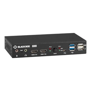 Black Box Network - KVD200-2H - Black Box 2-Port 4K HDMI Dual-Head KVM Switch - Picture 1 of 1