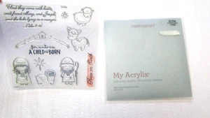 Close to My Heart CTMH A Child is Born D1704 Stamp Set - Imagen 1 de 1