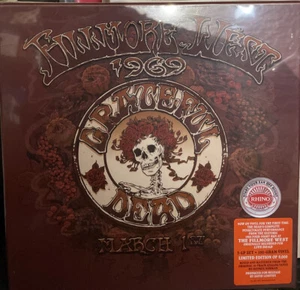 🔥Fillmore West by Grateful Dead San Francisco Jan- 1969 Vinyl🔥 - Picture 1 of 1