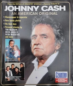 Vintage Johnny Cash American Original COUNTRY WEEKLY Collectors Edition Magazine - Picture 1 of 5