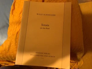 Willy Schneider Sonate Für Zwei Flöten - Bild 1 von 1