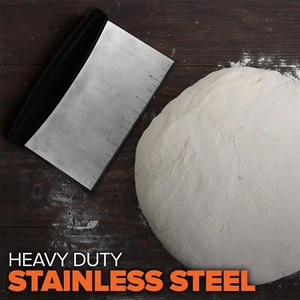 Pastry Cutter Bench Scraper Dough Stainless Steel Tool Kitchen Baking Bread - Picture 1 of 4