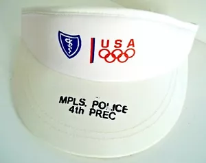 SELTEN 1990 US Olympic Festival Minneapolis Polizei Schirmmütze Logo Vintage WOW! - Bild 1 von 5