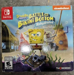 NEW Spongebob Squarepants Battle for Bikini Bottom Shiny Edition Nintendo Switch - Picture 1 of 4