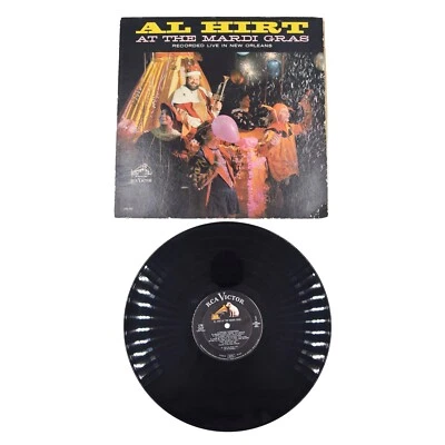 AL HIRT - AT THE MARDI GRAS - Live RCA VICTOR Vinyl LP LSP 2497 Vintage Record Foto 1 de 4