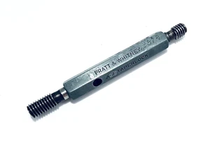 THREAD PLUG GAGE 3/8-16 NC-3B GO PD .3344 / NOGO .3376 Inspect PRATT & WHITNEY - Picture 1 of 5