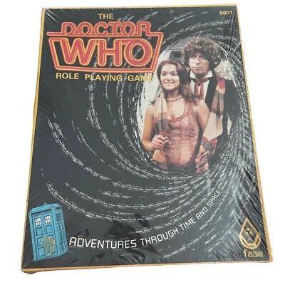 Vintage 1985 DOCTOR WHO Role Playing Game RPG Fasa SEALED with Box Wear - Image 1 of 4