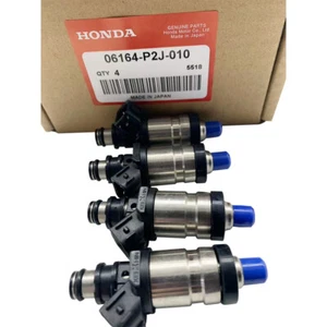 4 NEW OEM FUEL INJECTORS 06164-P2J-010 FOR B18B1 B18C1 96-01 INTEGRA 1.8L BEST - Picture 1 of 1
