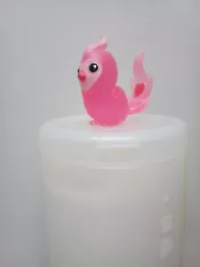 Figure Glitter Target Cupid Phoenix Pink Cockatiel - Picture 1 of 6
