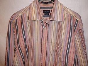 GANT MENS LARGE L 80s TWO PLY POPLIN DRESSFIT SHIRT LONGSLEEVE 100%COTTON - Picture 1 of 4