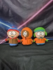 3 South Park Kenny Stan Kyle Comedy Central 2008 Nanco 7” Plush Stuffed Toy - Picture 1 of 9