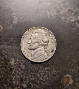 1940 Jefferson Nickel No Mint Mark - Picture 1 of 2