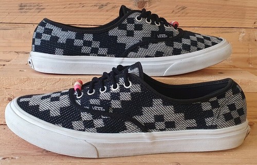 Vans Off The Wall scarpe da ginnastica in tela bassa UK7 5 UE8 5 EU41 TB8C nero bianco grigio