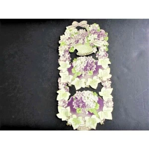 1905 Art Calendar, Sweet Violets, by Davidson Bros., London, Printed in Germany! - Picture 1 of 5