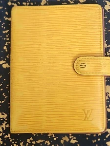 Louis Vuitton Epi Leather Agenda-Yellow - Picture 1 of 8