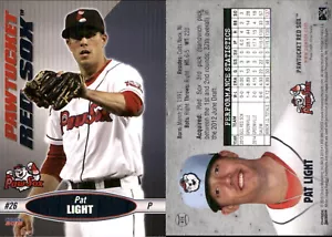 Pat Light 2015 Choice Pawtucket Red Sox #24 RC Card FREE SHIP *AutographDen* - Picture 1 of 1