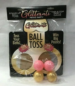 Glitterati Ball Toss Game Bachelorette Pride Party Gift Table Top Sport Activity - Picture 1 of 4