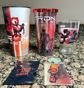 TRON ARES ALAMO Drafthouse Pint Glas + PIN SET + Tron Legacy Pin + Tumblr + Tasse - Bild 1 von 12