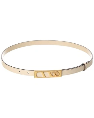 Кожаный ремень женский Valentino с логотипом фирменный - Изображение 1 из 3