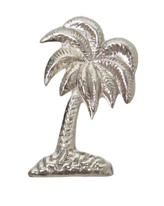 Broche Pinback Palmera Plata Esterlina B Gould - Imagen 1 de 3