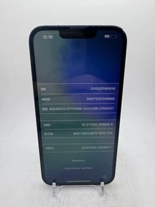 Apple iPhone 13 - Midnight - 128GB - as-is for salvage/parts/disassembly - Picture 1 of 7