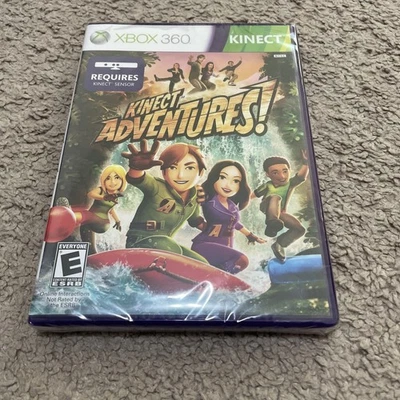Microsoft Xbox 360 Kinect Adventures! Brand New Sealed - Image 1 of 2