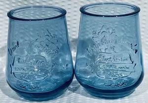 Lote de 2 ~ Vaso San Miguel 100% Reciclado Vidrio 400cc Nuevo - Imagen 1 de 10