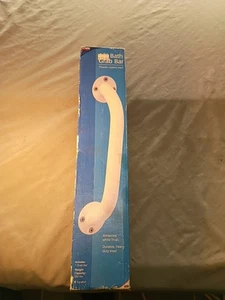 Carex 12" Wall Mount Shower, Bath Grab Bar Powder Coated, w/Hardware, New in Box - Picture 1 of 4
