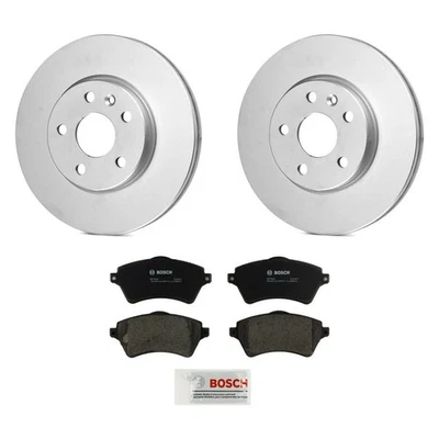 For Land Rover Freelander 02-05 QuietCast Premium Front Brake Kit w Organic Pads Foto 1 de 2