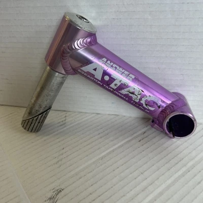Vintage Answer ATAC Stem 1 in Quill 135 mm A-TAC Mountain FTW 90s Pink - Image 1 of 4