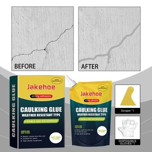 Concrete Crack Waterproof Repair Sealant Caulking Glue Weather Resistant Type - Picture 1 of 5