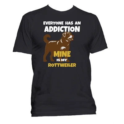 Camiseta manga corta: "Addiction is My (ROTTWEILER)" Foto 1 de 4