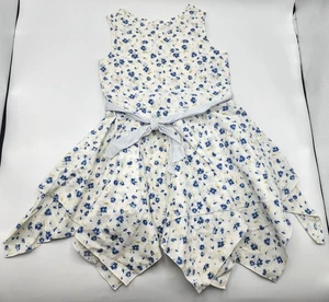 Gap Girl’s 100% Cotton Floral Sleeveless Dress Sz XS (4-5 Yrs) NWOT - Picture 1 of 5