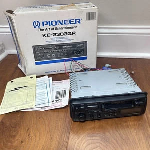 Vtg Pioneer KE-2303QR Quick Release Pullout Cassette Car Stereo AM/FM Untested - Picture 1 of 17
