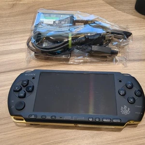 Sony PSP-3000 Monster Hunter Limited Edition Console Black With Charger Tested - Picture 1 of 14