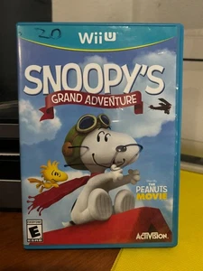 Peanuts Movie: Snoopy's Grand Adventure (Nintendo Wii U, 2015) Completo En Caja Original - Imagen 1 de 2